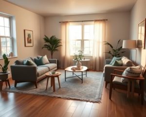 home staging location saisonnière avant après